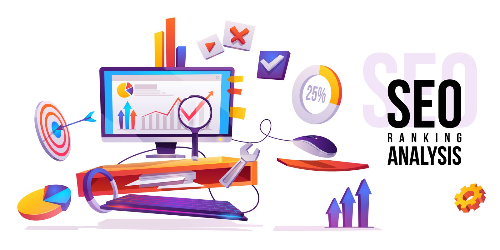 SEO strategy and search analytics detail